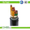 Cable de alimentación aislado PVC de los 0.6kv / 1kv 3 corazones